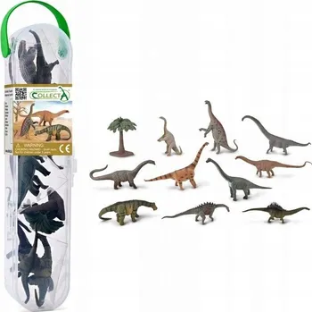 Figurka FIGURKA PRO NEJMENŠÍ DĚTI DÁREK SADA S MINI DINOSAURY HRAČKA DINOSAURUS 5+