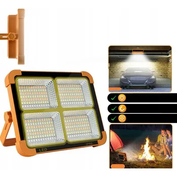 IP kamera SOLÁRNÍ NOUZOVÉ SVĚTLO LED 100W 10000 LM