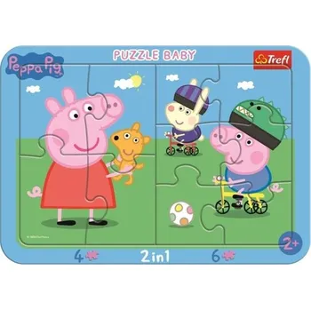 Puzzle Trefl Puzzle Peppa Pig Baby 2v1