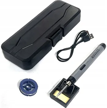 Lutownica bezprzewodowa akumulatorowa 420°C s USB-C nabíjením