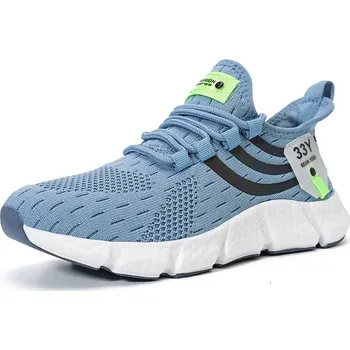 Pánské tenisky Letní sportovní tenisky s odpruženou podrážkou Barva: Modrá, Velikost: 43