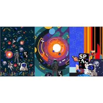 Teplákovina panel – vesmír, kosmonauti, NASA