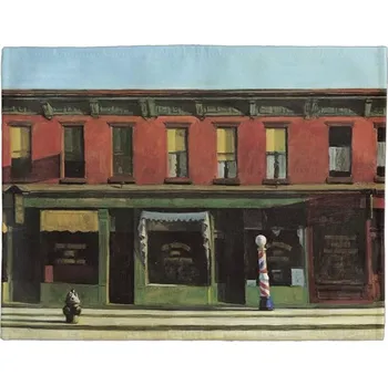 prostírání Prostírání na stůl - Edward Hopper: Ranní neděle