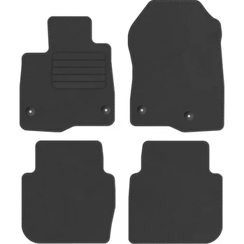 autokoberec Kobercové rohože Edecor velurové 4 ks