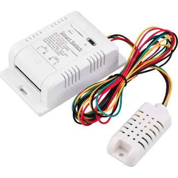 vypínač Spínač s měřením teploty, vlhkosti a spotřeby Tuya TH16 POW TH16POW