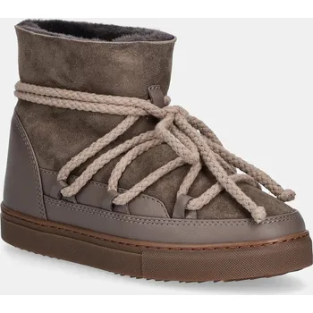 Dámská zimní obuv Semišové sněhule Inuikii Classic hnědá barva, 1001.003.0122.163 84X, EUR 41