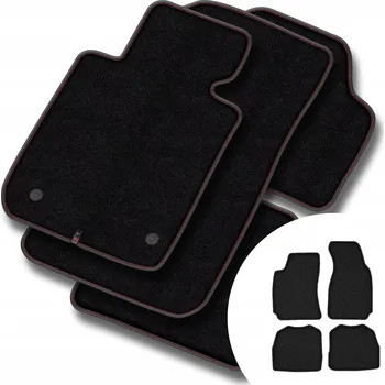 autokoberec Velurové autokoberce Motos 4 ks