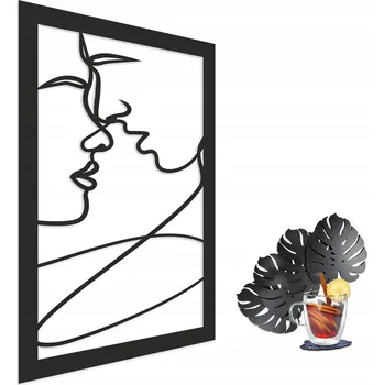 Obraz Prostorový obraz do obýváku Ažurové 3D obrazy do ložnice Láska 58x98