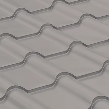 plechová krytina Satjam Grande long polyestersat 25, grafitově šedá RAL7024