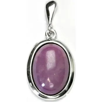 Přívěsek Zlatý přívěsek, bílé i žluté zlato, přírodní phosphosiderit - P 1454/22 (phosposiderit 14x10 mm)