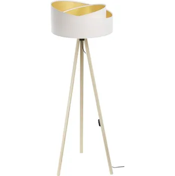 Lampička Stojací lampa GALAXY 1xE27/60W/230V bílá/béžová