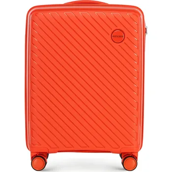 Malý oranžový polypropylenový kufr | WITTCHEN | 56-3T-201-55