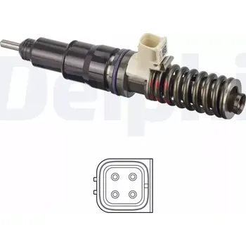 Palivový systém DELPHI Vstřikovací ventil DF BEBE4L07001 + DOPRAVA ZDARMA!