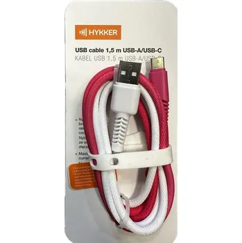 Datový kabel Kabel Hykker USB - USB-C 1,5 m
