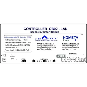 Centrální jednotka pro chytrou domácnost Rozšiřující licence xComfort Bridge pro Controller CB02 | CB02-BRIDGE