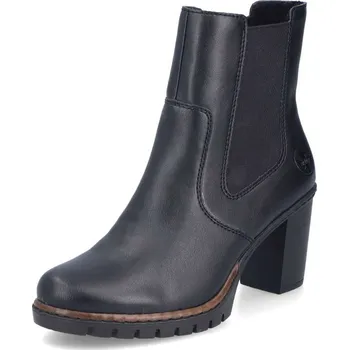 Dámské kozačky Dámská kotníková obuv RIEKER Y2580-00 černá W5 37