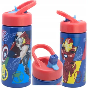 Láhev AVENGERS LAHEV NA PITÍ STOR BEZ BPA BEZPEČNÁ LÁHEV NA VODU PRO DĚTI 410 ml