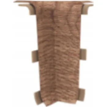 Vnitřní roh Vilo PVC 1 x 115 délka 5 cm dub