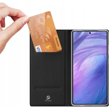 Pouzdro na mobilní telefon Flipové pouzdro Dux Ducis pro Samsung Galaxy S25 Ultra, černé