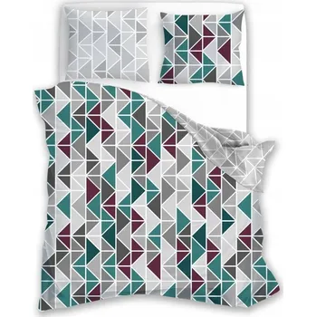 Povlečení JEMNÉ A PŘÍJEMNÉ NA DOTEK ČERNO-BÍLÉ POVLEČENÍ S MOTIVEM LISTŮ MONSTERY 160x200