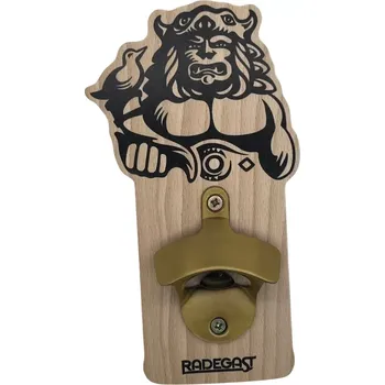 Otvírák Dřevěný otvírák Radegast na stěnu