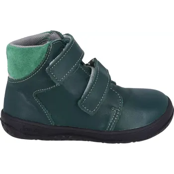 Dívčí tenisky Jonap kotníkové barefoot boty B2 mv zelené 27