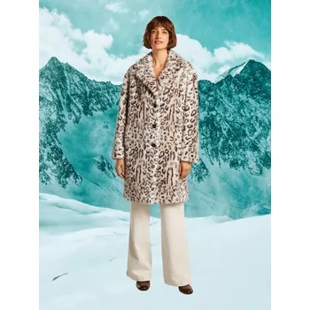 Dámský kabát Dámský kabát Beaumont Tabitha Off White