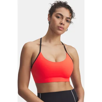 Dámská móda Dámská podprsenka Under Armour UA Halo Bonded Bra-RE 6009068-713 Červená SM