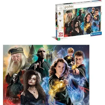 Puzzle Puzzle Super: Harry Potter 104 dílků