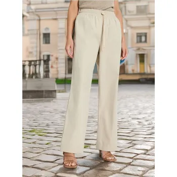 Dámské kalhoty Sinsay - Kalhoty wide leg - béžová - 1170Z-08X - 1170Z-08X-XXS-2