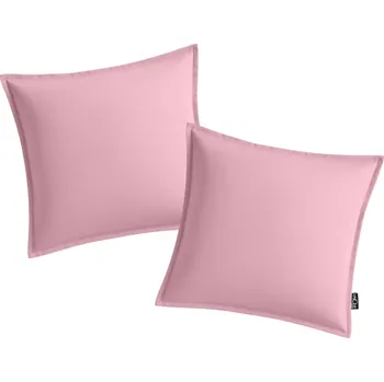 Dekorativní polštářek Sada 2 ks venkovních polštářů EMPARO 50x50 cm, růžové