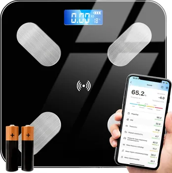 Osobní váha SMART OSOBNÍ VÁHA 180KG S ANALÝZOU TĚLA A BLUETOOTH PRO IOS/ANDROID