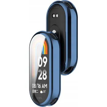 Pouzdro na mobilní telefon Pouzdro s krytem obrazovky Bizon pro Xiaomi Smart Band 10, pouzdro, zadní kryt, kryt
