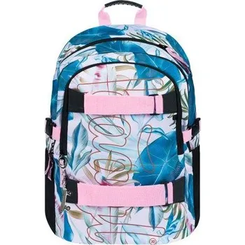Školní batoh BAAGL Školní batoh Skate Leafs