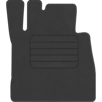 autokoberec Mercedes G W463 1990 - 2018 prodloužená verze velurový koberec GRAFIT ŘIDIČ PREMIUM