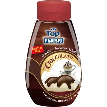 Poleva FABBRI Topping 225 g Čokoládová