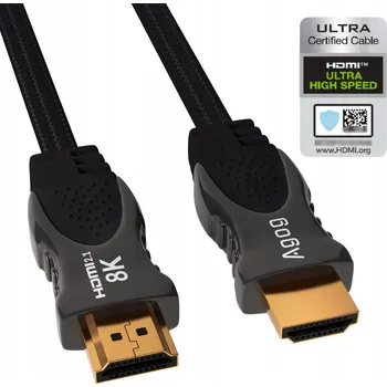 Video kabel Kabel Agog X-91 4k 120Hz przewód eARC 3d HDR 3d UHD HDMI - HDMI 1,5 m