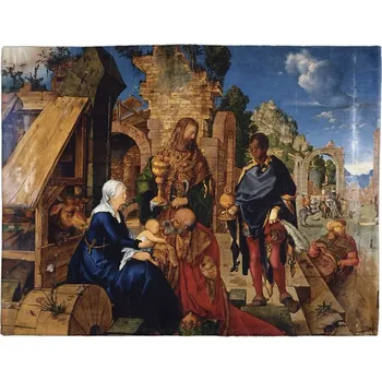 prostírání Prostírání na stůl Klanění tří králů Albrecht Dürer