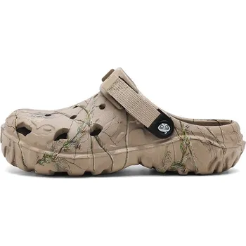 Dámské sandále Zahradní sandály s otvory Barva: Khaki, Velikost: 47