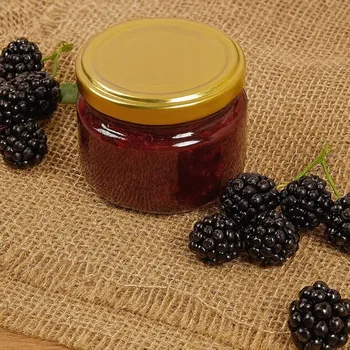 Sklenice Zavařovací Sklenice 250 ml se zlatým víčkem