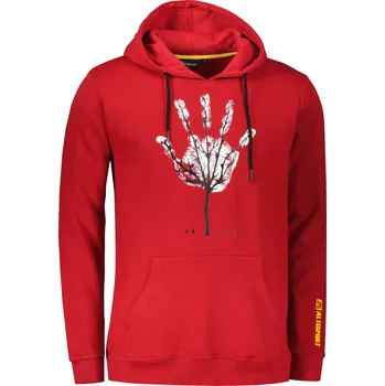 Pánská mikina ALTISPORT ALM103AL304 červená