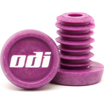 Chránič řídítek pro čtyřkolku Koncovky řidítek ODI "Push-in" pack 20 ks Purple, fialové
