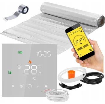 Topná rohož SADA Vyhřívací podložka pod panely MAL-160W/m2 1 m2