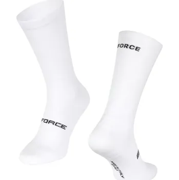 Pánské termo ponožky FORCE Ponožky Force Verdone velikost L - XL barva bílá