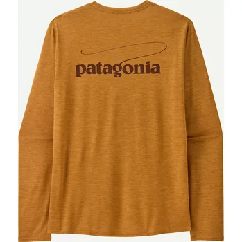 Patagonia Pánské tričko Long-Sleeved Capilene® Cool Daily Graphic Shirt - Waters, Casting Logo: Talon Gold X-Dye, vel. XXL