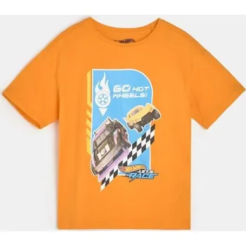 Chlapecké tričko Sinsay - Tričko Hot Wheels - oranžová - 129AM-22X - 129AM-22X-98-1