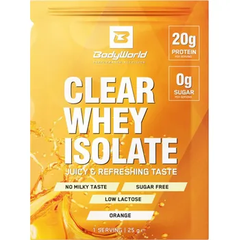 Protein BodyWorld Clear Whey Isolate 25 g, zelený čaj-yuzu