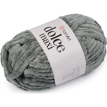 Příze Pletací žinylková příze Dolce Maxi 200 g Varianta: 10 (760) šedomodrá, Balení: 1 ks 44261/89690/205577