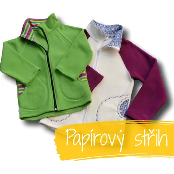 Střihová šablona -Mikina s raglánovým rukávem