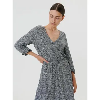 Dámské šaty Sinsay - Vzorované minišaty - černá - 5433F-99X - 5433F-99X-S